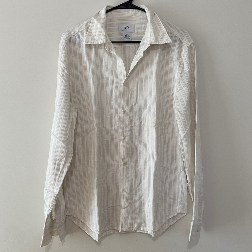 A/X Armani Exchange button down shirt